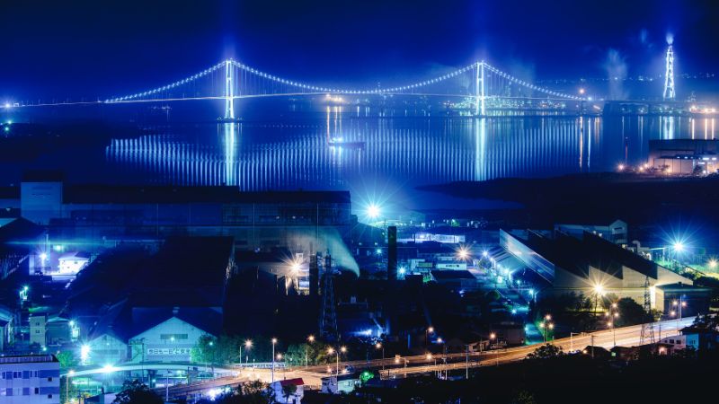 日本攝影師鏡頭下的北海道 室蘭八景之一 白鳥大橋x 工廠煙燈x 薄霧景緻 攝影札記photoblog 新奇好玩的攝影資訊 攝影技巧教學