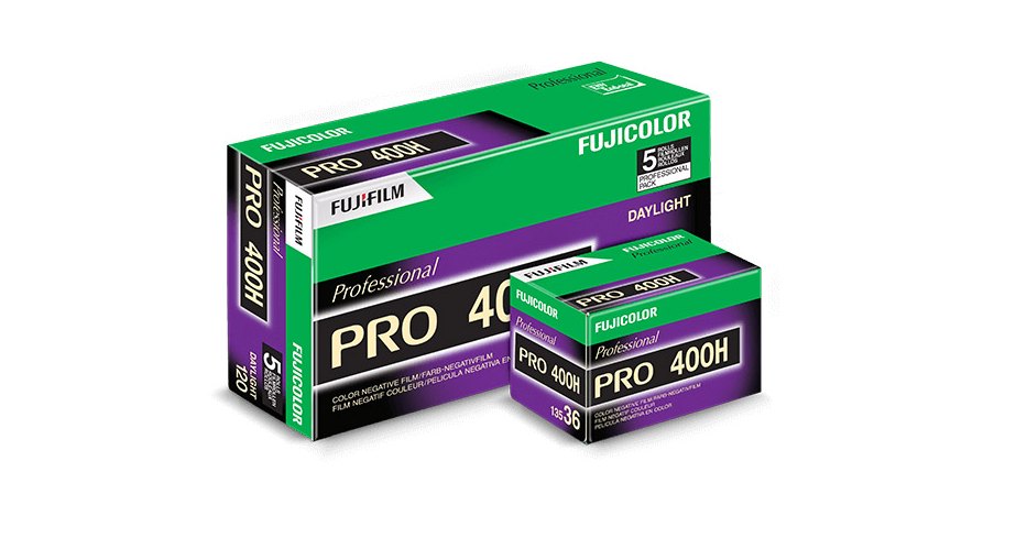 Fujifilm 宣佈停產PRO 400H 135 及120 格式菲林，因為原材料採購困難 