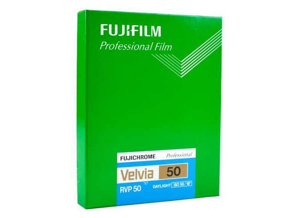 Fujifilm 宣佈停產Fujicolor 160NS Pro 120、Fujichrome Velvia 50 4X5